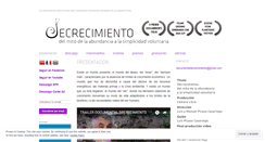 Desktop Screenshot of documentaldecrecimiento.com