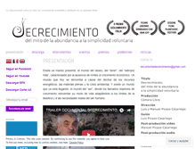 Tablet Screenshot of documentaldecrecimiento.com